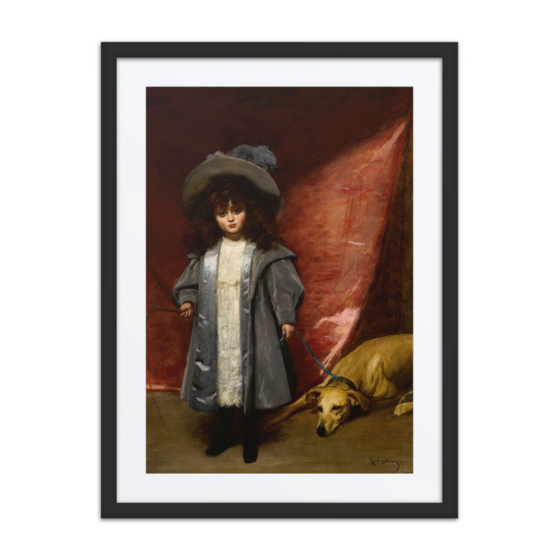 Child with Dog