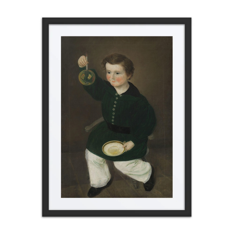 Child with Spinning Toy