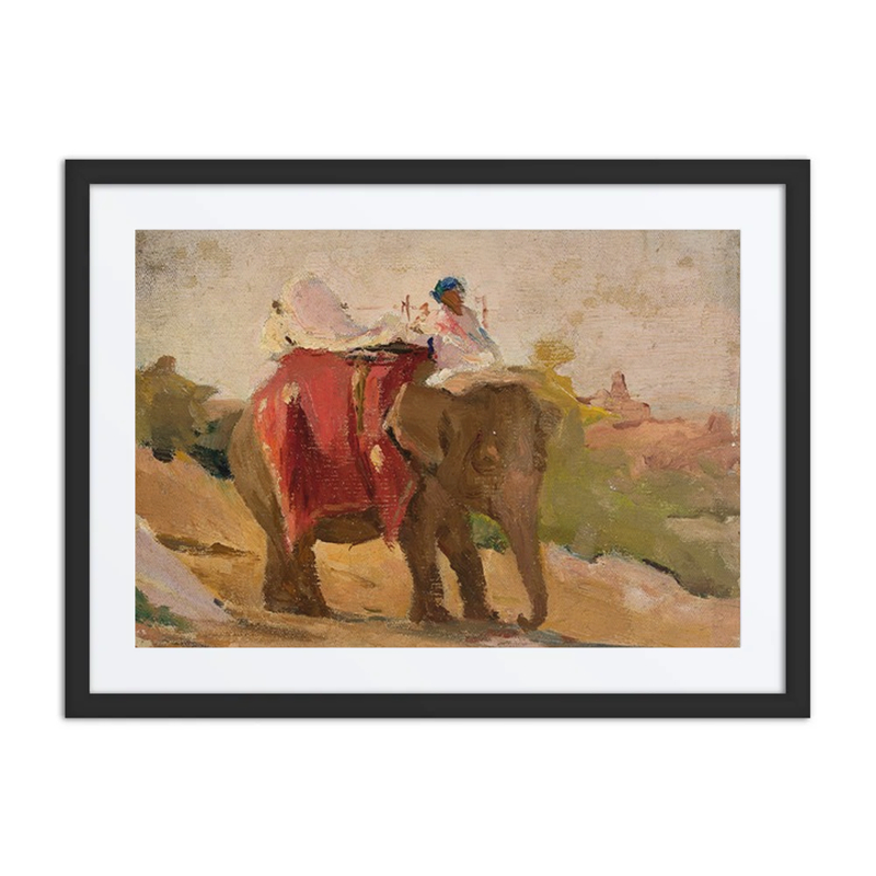 Chittorgarh – My Elephant. from a Journey to India