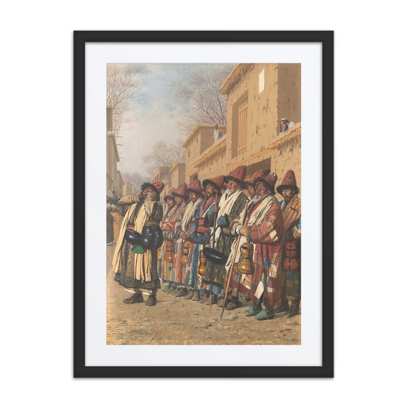 Chorus of Dervishes Begging for Alms, Tashkent
