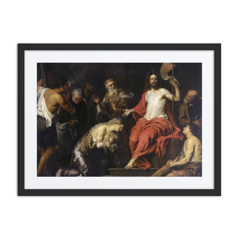 Christ and the Penitent Sinners
