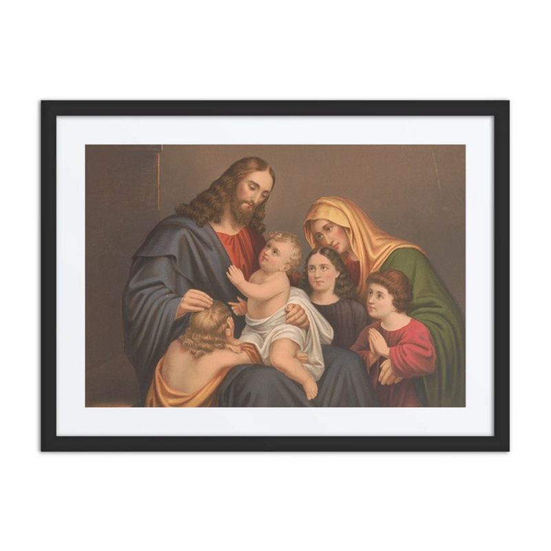 Christ Blessing Little Children