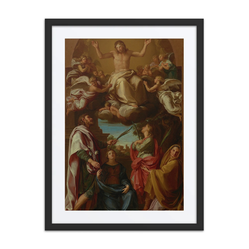 Christ in Glory with Saints