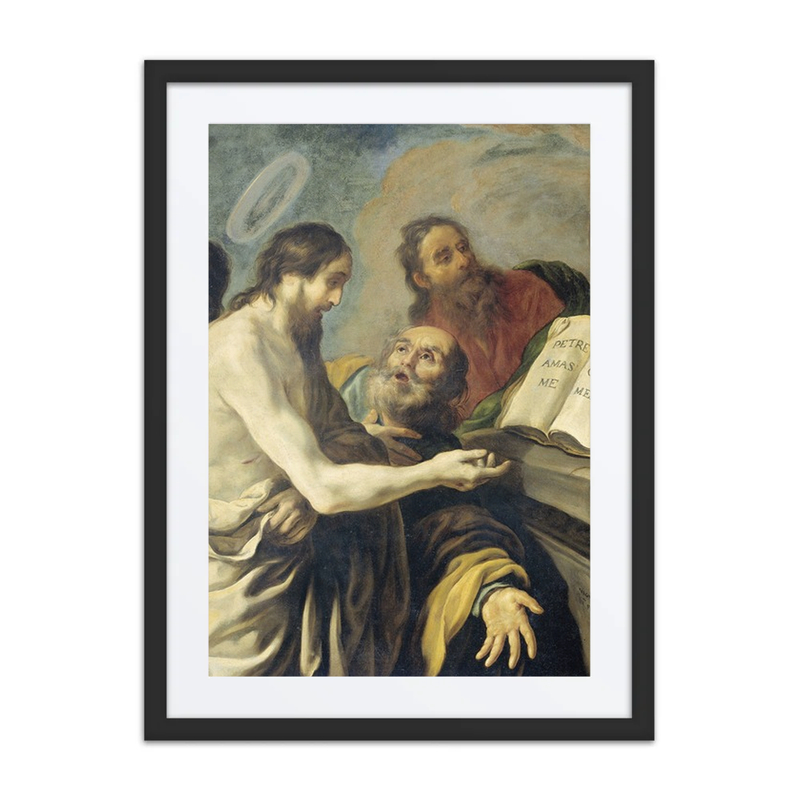 Christ Instructs Peter to Feed My Sheep