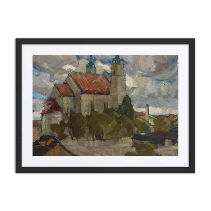 Church Among Trees