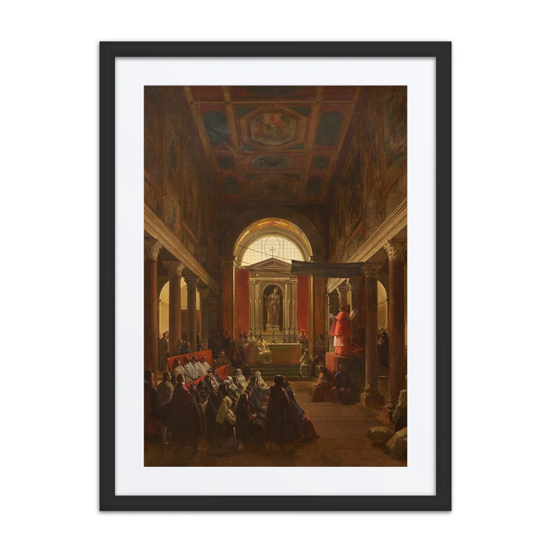 Church Interior (Sermon at Santa Bibiana)