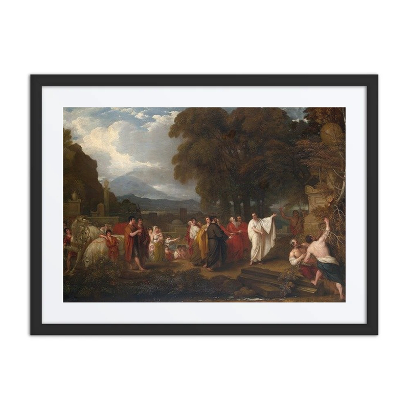 Cicero Discovering the Tomb of Archimedes