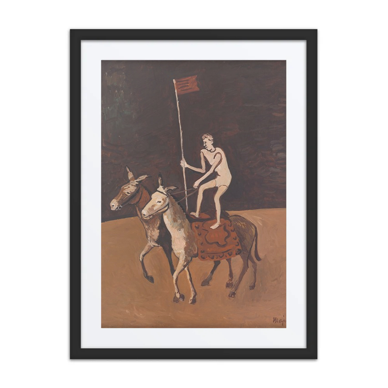 Circus Performer on Horses