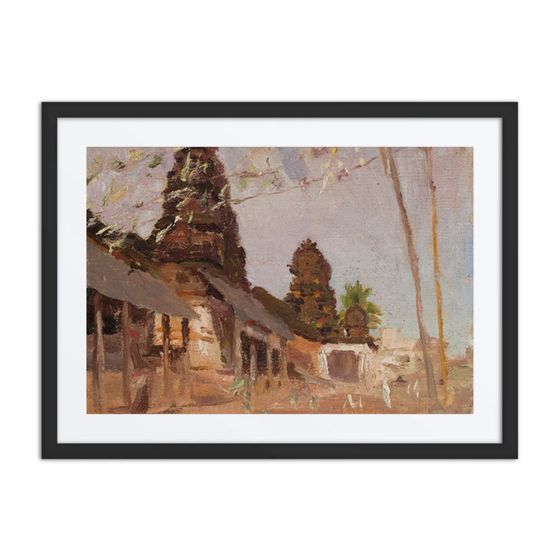 City Street – Study from Journey to India