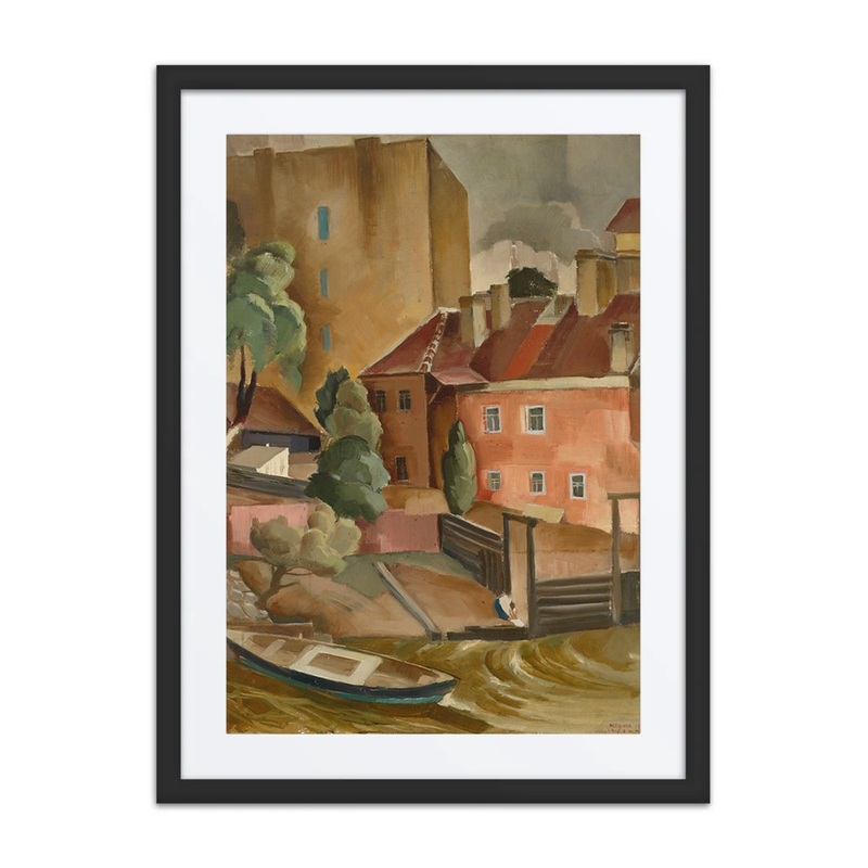 Cityscape with Boat