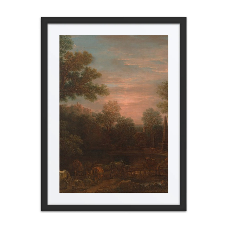 Classical Landscape: Evening