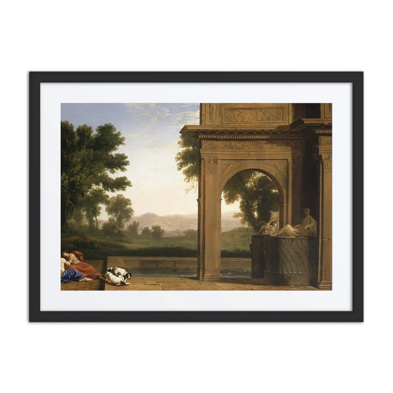 Classical Landscape with Figures