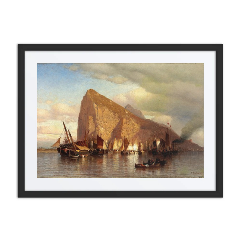 Clearing Storm at Gibraltar