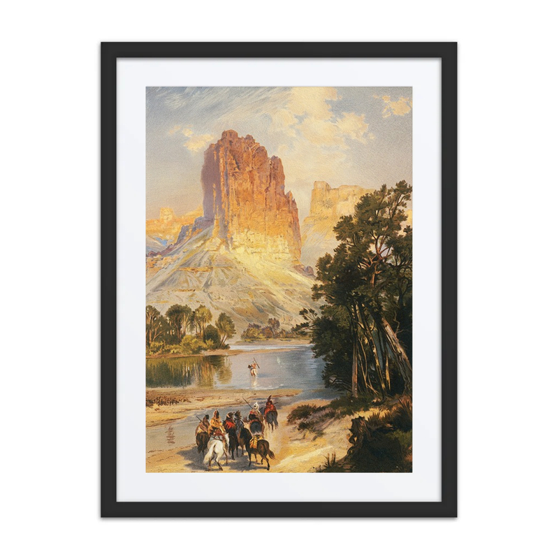 Cliffs of the Upper Colorado River, Wyoming Territory