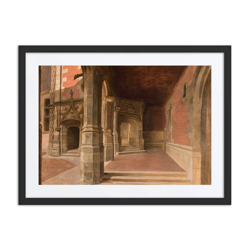 Cloister at the Blois Castle