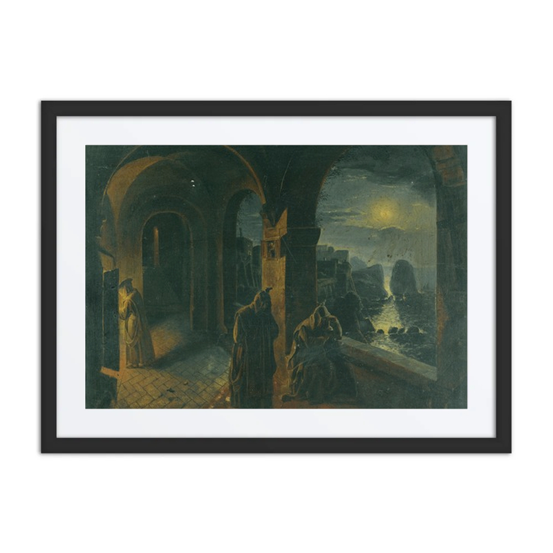 Cloister by Moonlight
