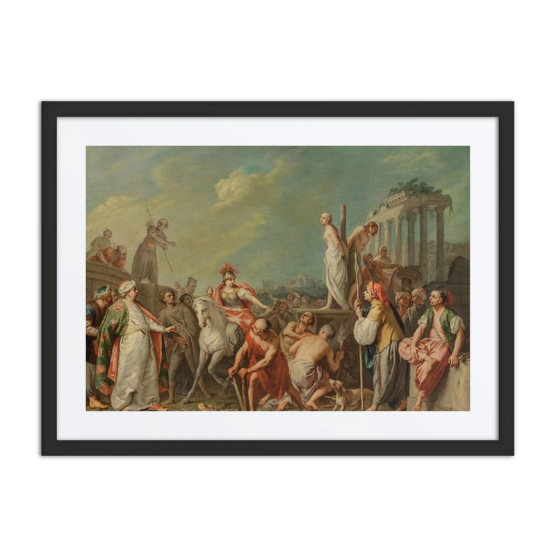 Clorinda Rescuing Olindo and Sophronia