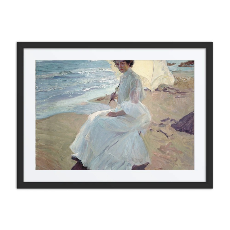 Clotilde on the Beach