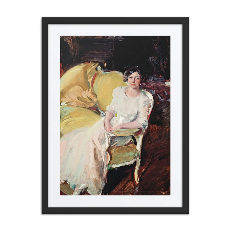 Clotilde Seated on the Sofa