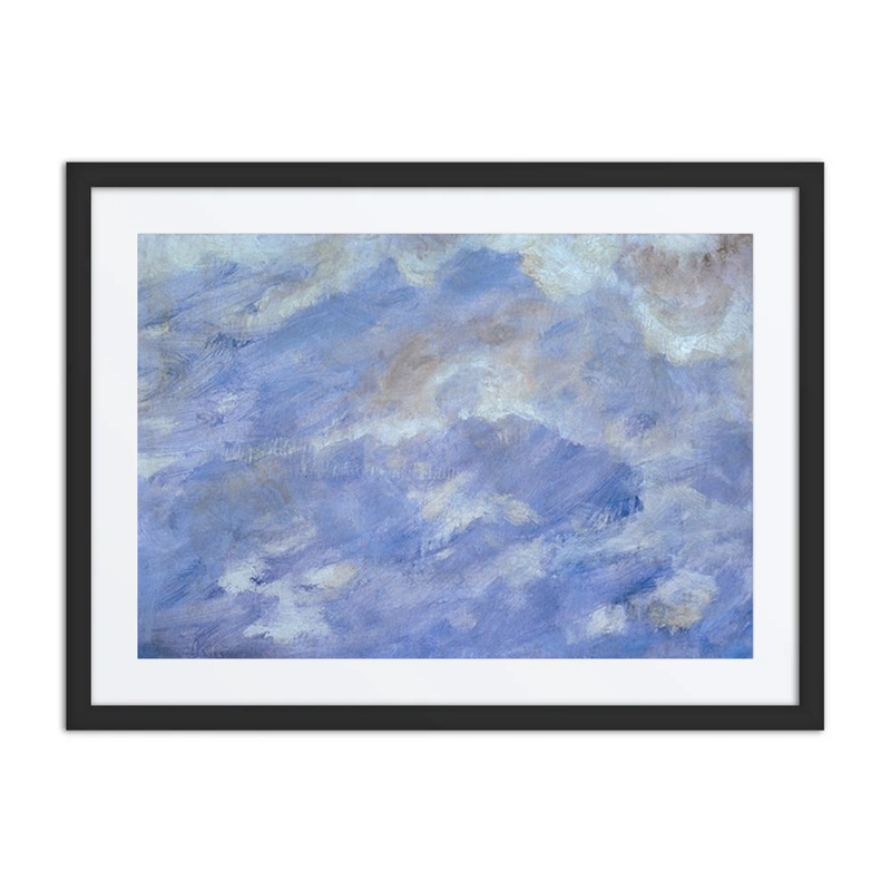 Cloud Study with Blue Sky