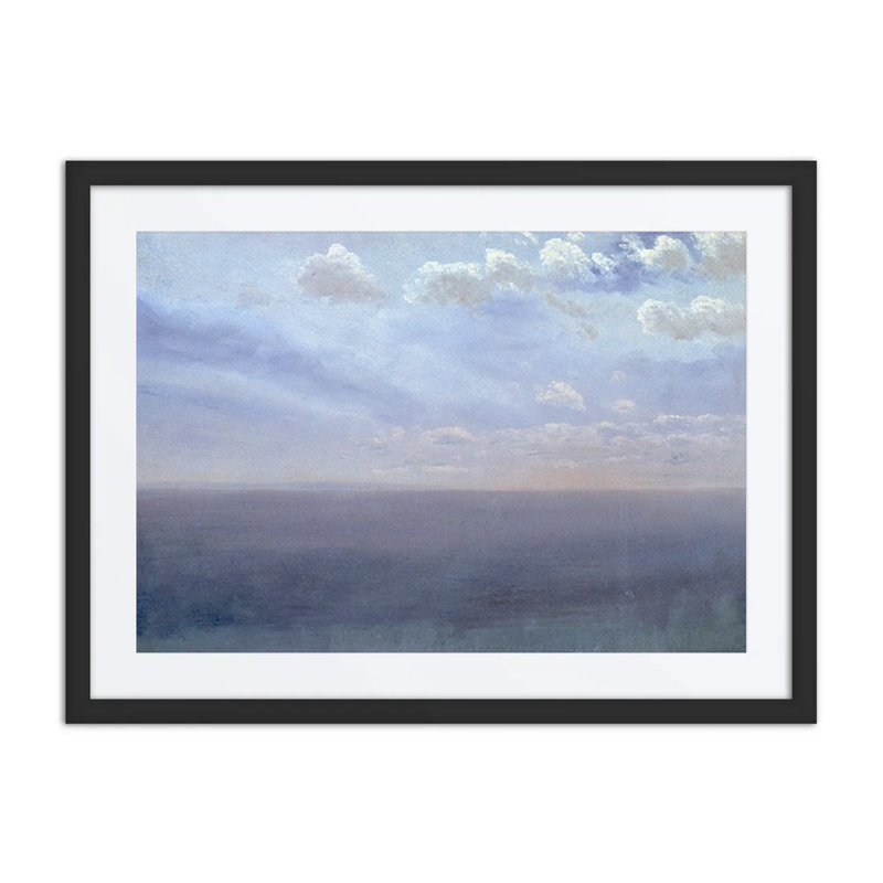 Cloud Study with Sea and Sky