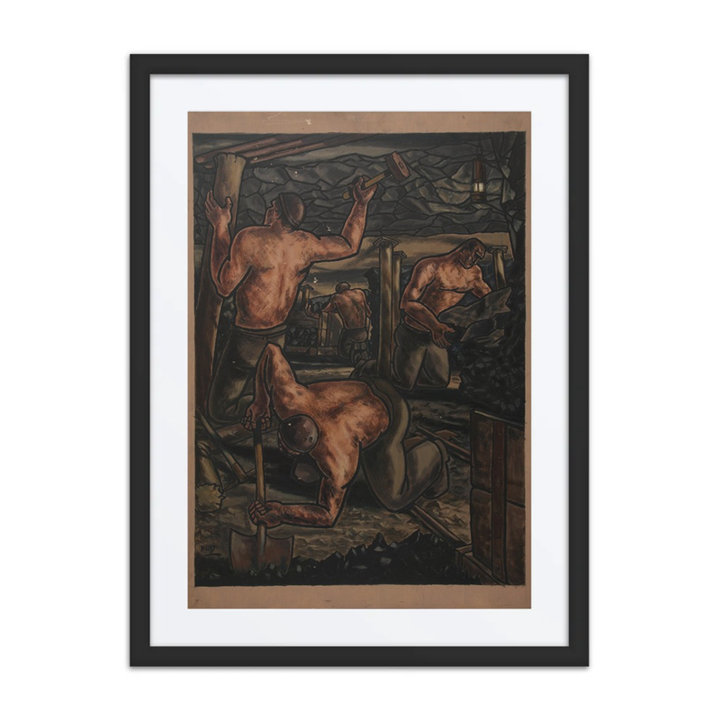 Coal Mine Scene