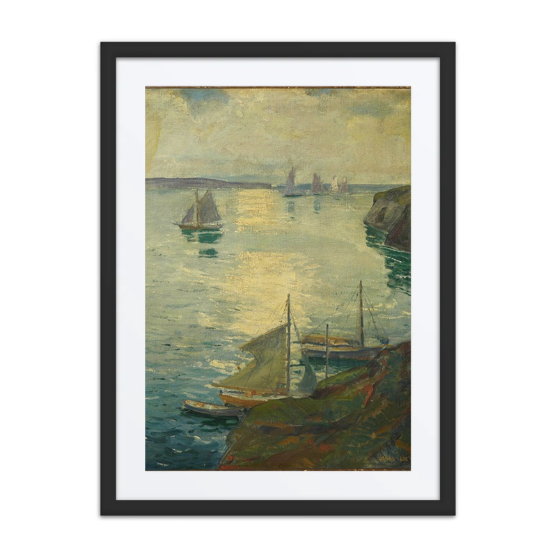 Coast Scene with Ships