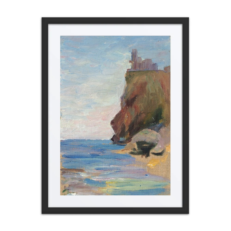 Coastal Cliff with Castle