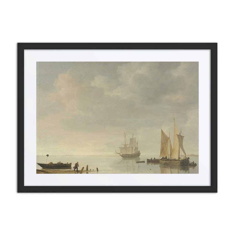 Coastal Scene with Ships
