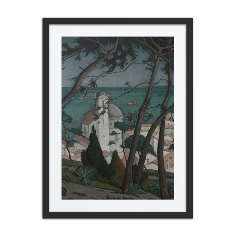 Coastal Town Landscape