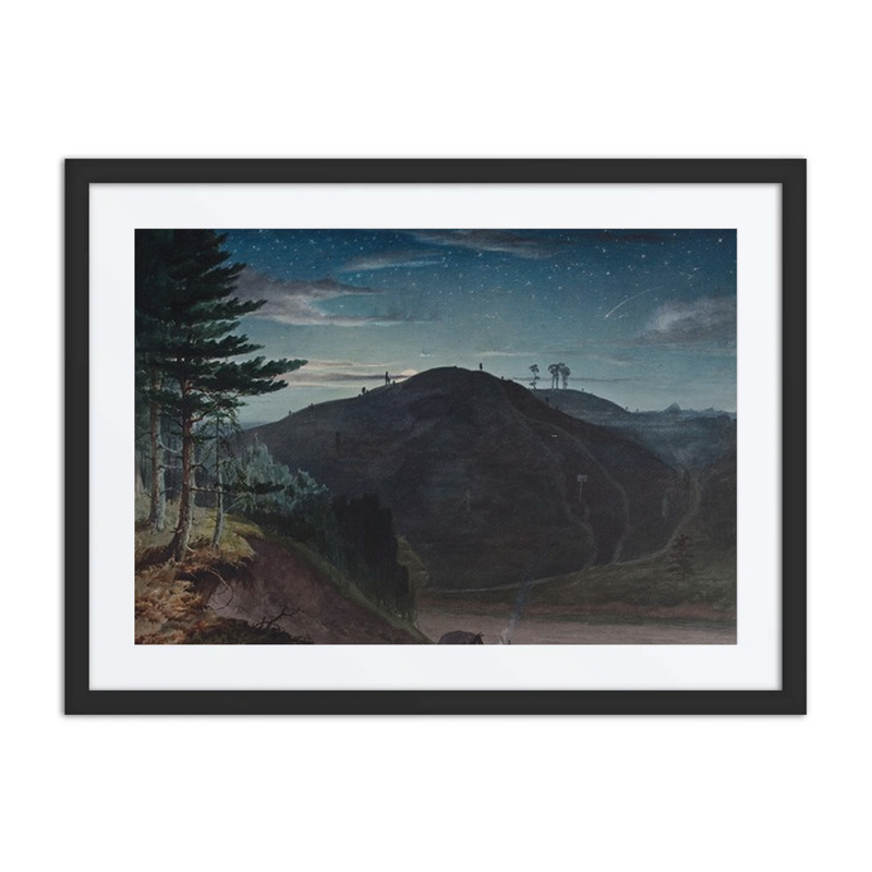 Cofton from Rednal, Moonlight