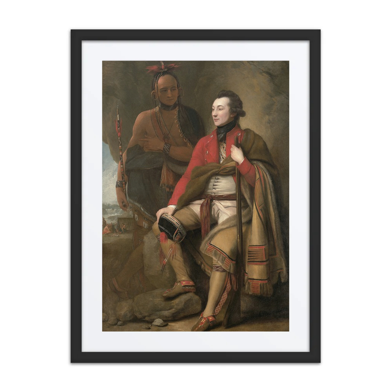 Colonel Guy Johnson and Karonghyontye