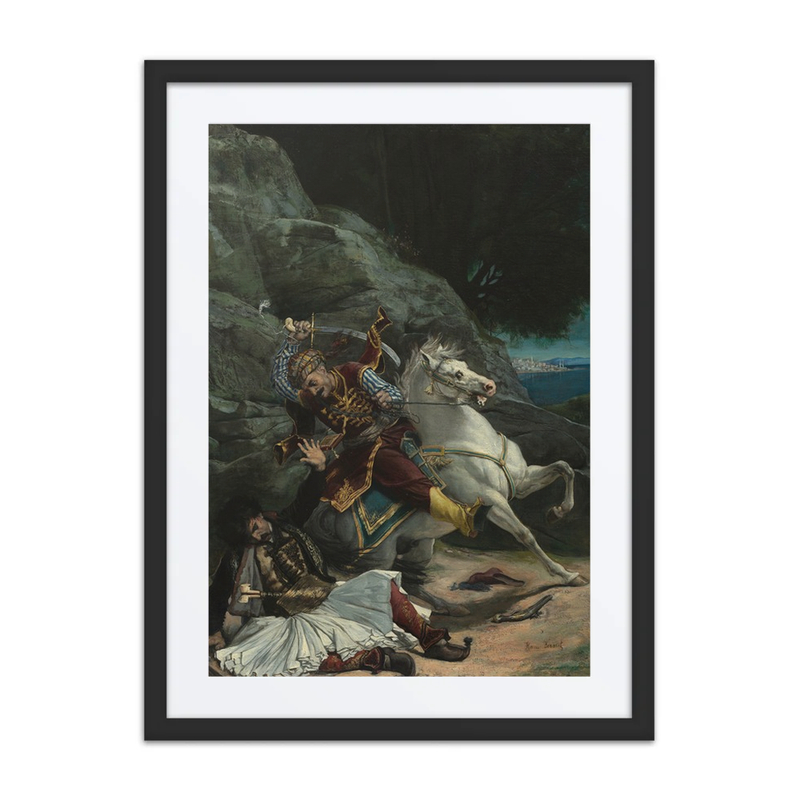 Combat of a Greek and a Turk