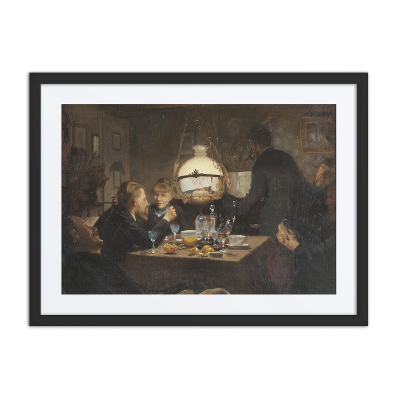 Company in Evening Light