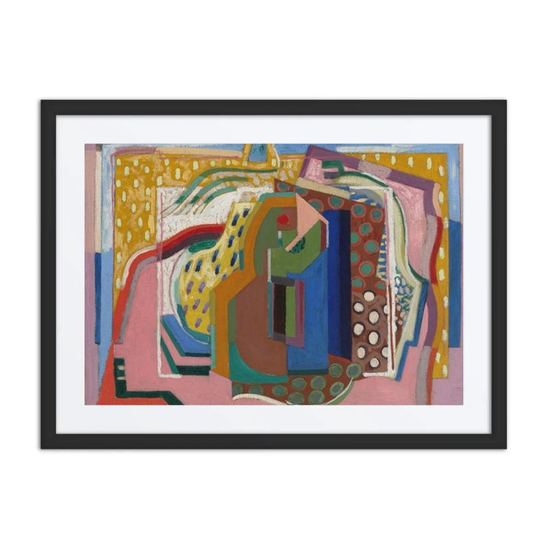 Composition; la Femme en Vert