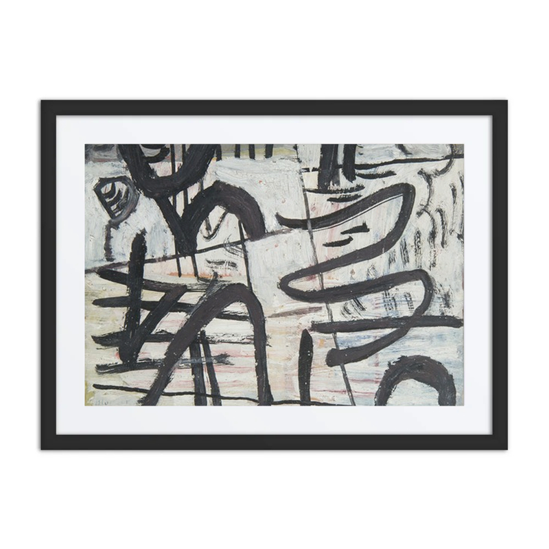 Composition with Black Lines
