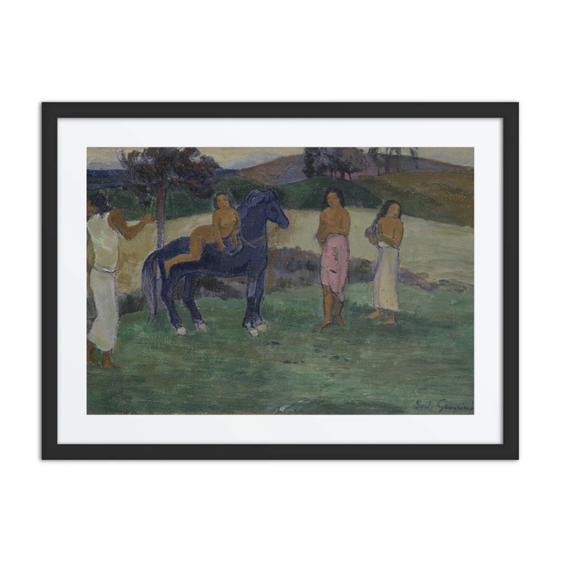 Composition with Figures and a Horse