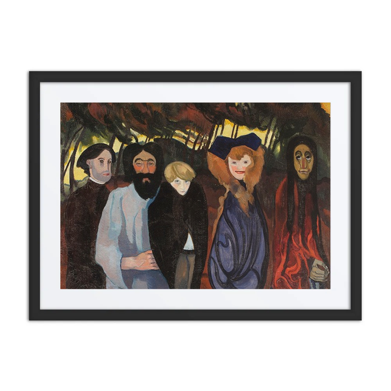 Composition with Five Figures