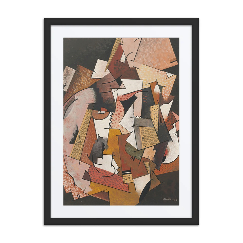 Composition with Newspaper