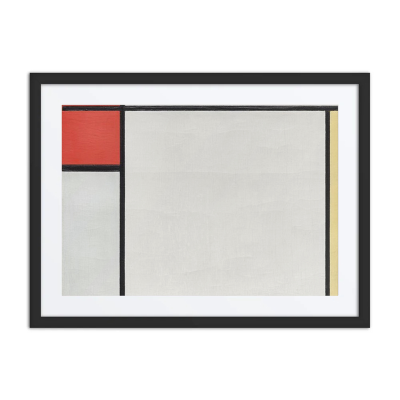 Composition with Red, Yellow, and Blue