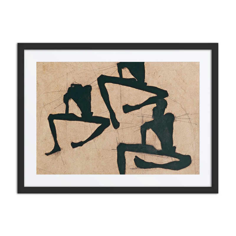 Composition with Three Male Nudes