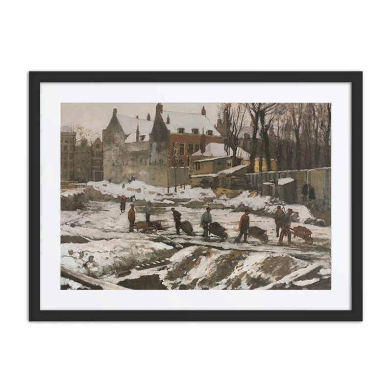 Construction Site in Amsterdam