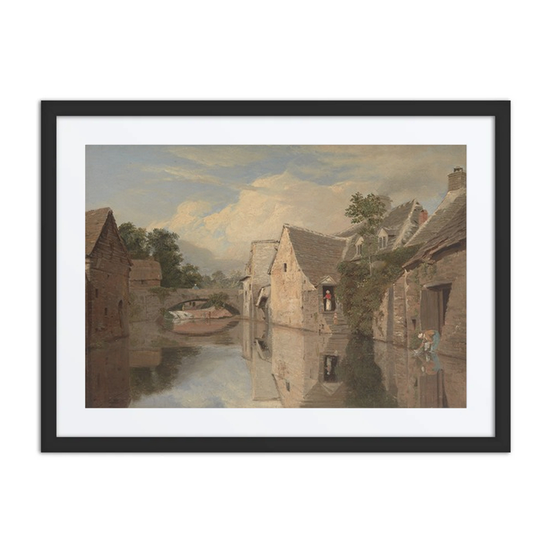 Cottages by a River