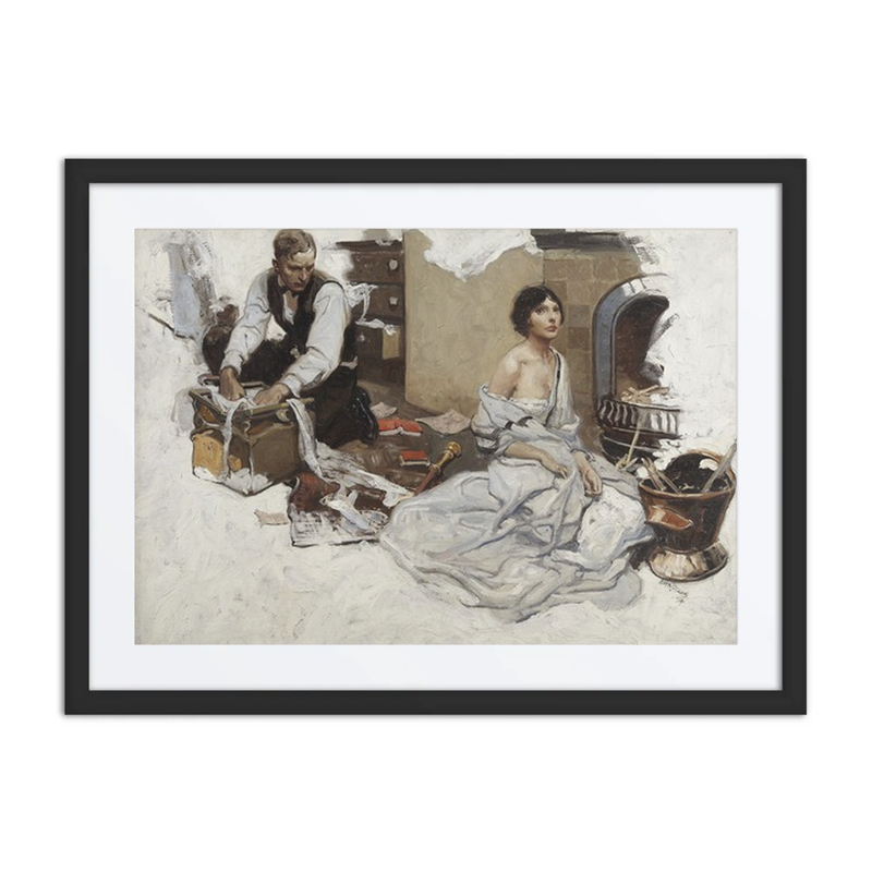 Couple at Hearth