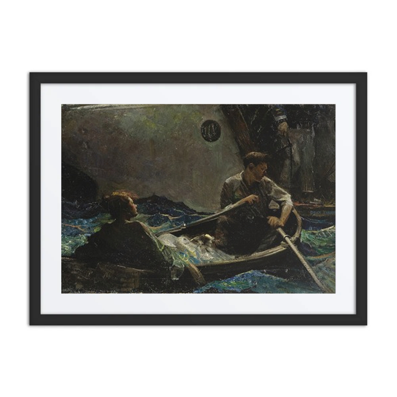 Couple in a Rowboat
