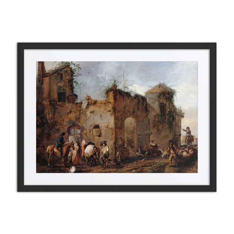 Courtyard with a Farrier