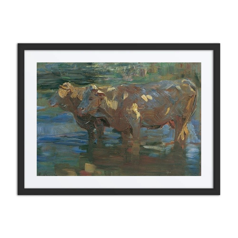 Cows at the Watering Hole