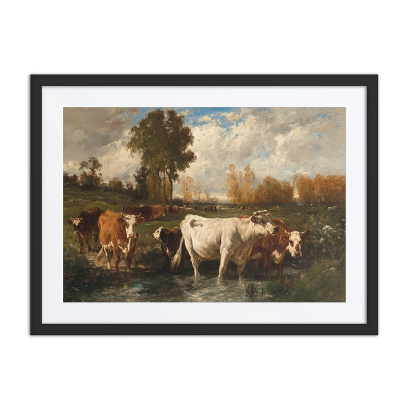 Cows in a Meadow