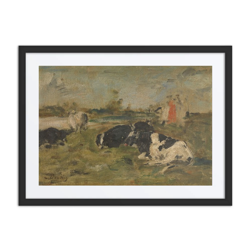 Cows in a Meadow
