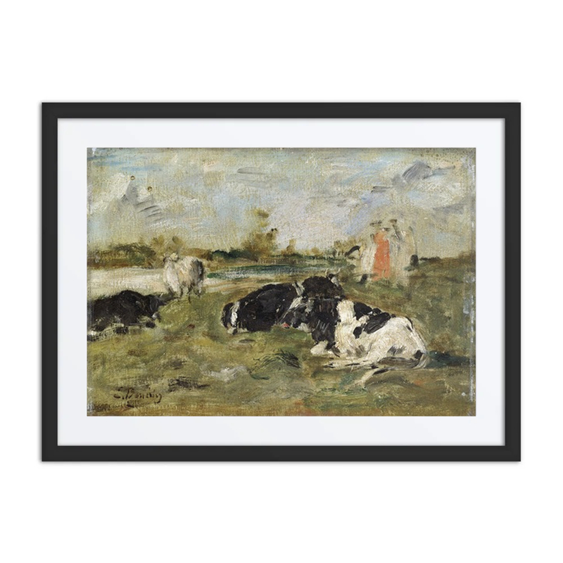 Cows in a Meadow